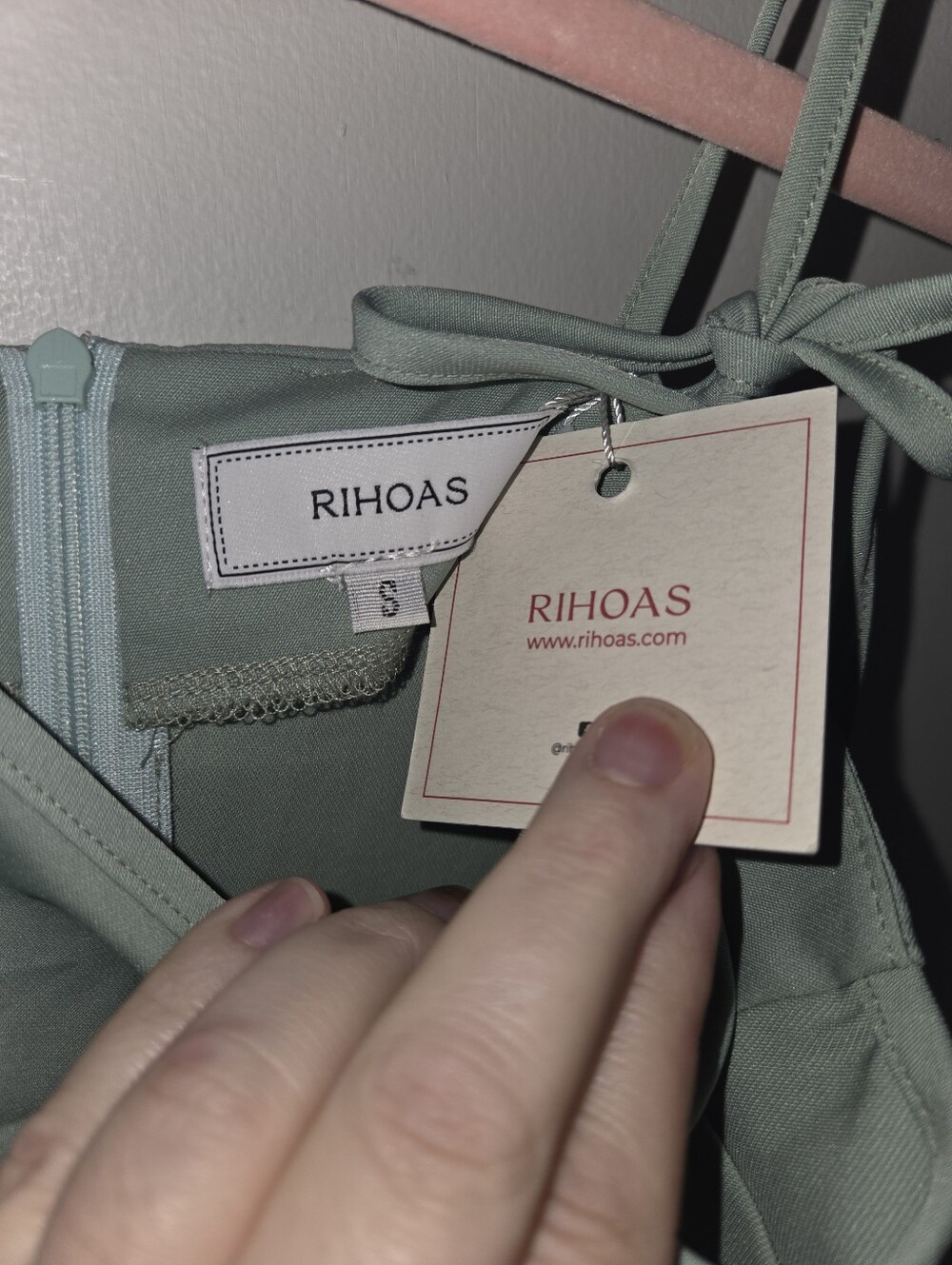 RIHOAS Sage Green Maxi Dress - Picture 5 of 5